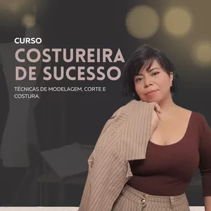 Imagem de capa para o Curso online Costureira de Sucesso