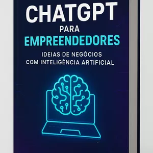 Imagem de capa para o Ebook ChatGpt para empreendedores