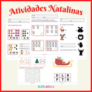 Imagem principal do produto ATIVIDADES NATALINAS
