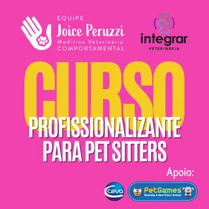 Imagem de capa para o Curso online Curso Profissionalizante para Pet Sitters
