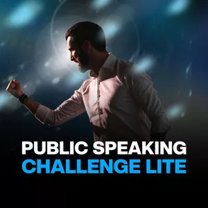 Imagen de portada para Curso online Public Speaking Challenge LITE