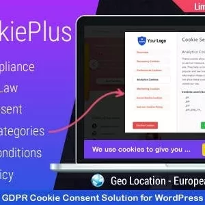 Cover image for Online course Cookie Plus – GDPR Cookie Consent Solution
