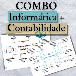 Imagem de capa para o Ebook CASADINHA 1 - MAPAS RESUMOS DE INFORMÁTICA + CONTABILIDADE