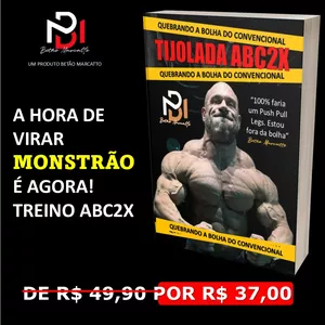 Imagem de capa para o Ebook Tijolada ABC2x - Dessa vez não tem Push Pull Legs