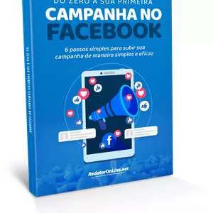 Imagem de capa para o Ebook [eBook] Do ZERO à sua primeira campanha no Facebook