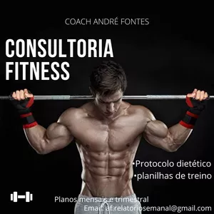 Imagem principal do produto Consultoria Fitness Coach André Fontes