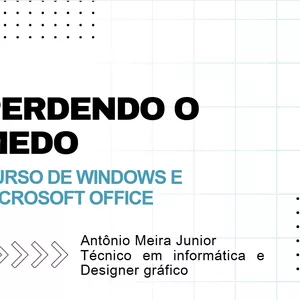Imagem de capa para o Curso online Perdendo o Medo - Curso de WIndows e Microsoft Office