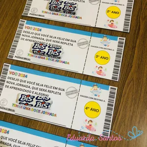 Imagem de capa para o Ebook LEMBRANCINHA - BILHETE DE VOO 