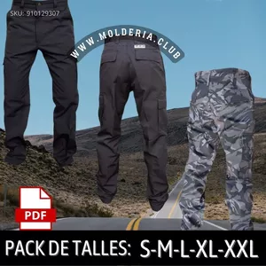 Imagen de portada para Curso online  Patrón de Costura Pantalón Policía Táctico Seguridad
