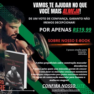 Imagem de capa para o Ebook Treinamento Hipertrófico 