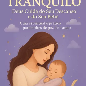 Imagem de capa para o Ebook sono tranquilo: Guia para mães de primeira viagem