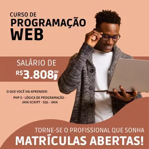 Imagem de Curso Desenvolvimento Programação: Programador Br criado por Biomédico na hotmart