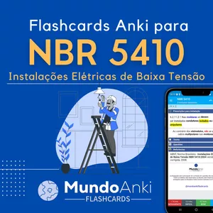 Imagem de capa para o Curso online Flashcards Anki para NBR 5410
