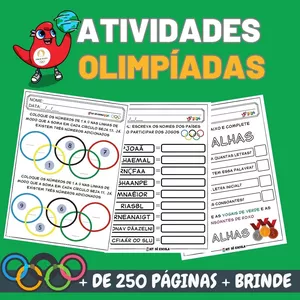 Curso KIT OLIMPÍADAS: Atividades sobre olimpíadas