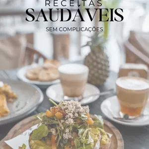 Imagem de capa para o Ebook E-BOOK RECEITAS SAUDÁVEIS