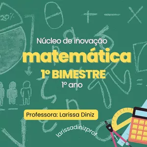 Imagem de capa para o Ebook Apostila Núcleo de Inovação Matemática (1° ano) - 1º BIMESTRE