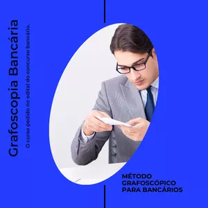 Imagem de capa para o Curso online Grafoscopia Bancária