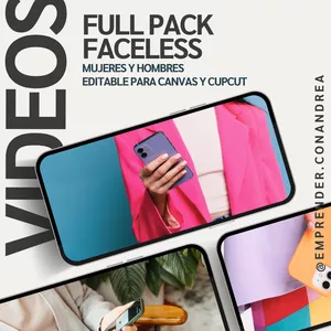 Imagen de portada para Ebook VIDEO FULL PACK FACELESS