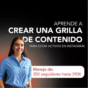 Imagen de portada para Curso online Aprende a crear una grilla de contenido para estar activos en Instagram