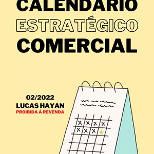 Imagem de capa para o Ebook Calendário Estratégico Comercial