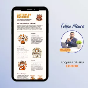 Imagem de capa para o Ebook Cartilha da Ansiedade