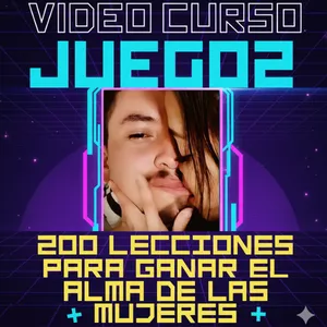 Imagen de portada para Curso online JUEGO 2, 220 LECCIONES PARA GANAR EL ALMA DE LAS MUJERES