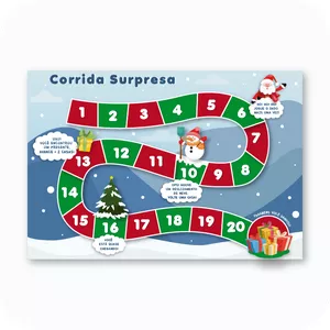 Imagem de capa para o Ebook Corrida Surpresa