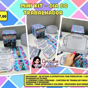 Imagem de capa para o Ebook 👩🏾‍💻 Mini Kit - Dia do Trabalhador 👷🏽‍♂