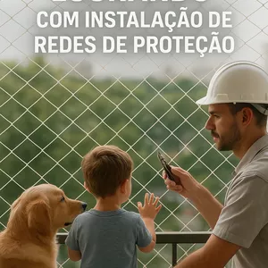 Imagem de capa para o Ebook Lucrando com instalação de Redes de Proteção
