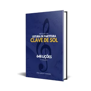 Imagem de capa para o Curso online Método de Leitura de Partitura na Clave de Sol com 648 Lições