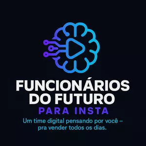 Imagem de capa para o Curso online Funcionários do Futuro para Instagram