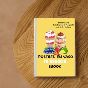 Imagen de portada para Ebook AÑADE ESTO : POSTRES EN VASO TU NEGOCIO.