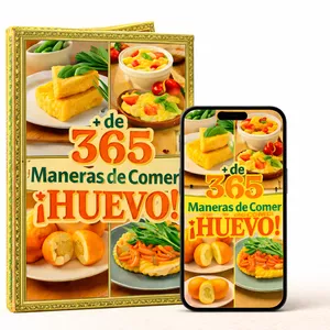 Imagen de portada para Ebook 365 Recetas con Huevo COMPLETO