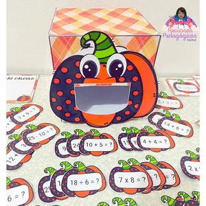 Imagem de capa para o Ebook Abóbora das 4 Operações