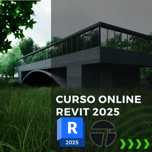 Imagen de portada para Curso online Revit Arquitectura 2025: Modelado y Renderizado desde cero