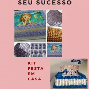 Imagem de capa para o Ebook Curso Kit festa  diferenciado na sua casa