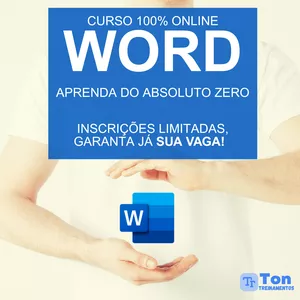 Imagem de capa para o Curso online Dominando o Word