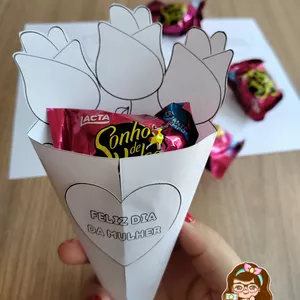 Imagem de capa para o Ebook Buquê dia da mulher