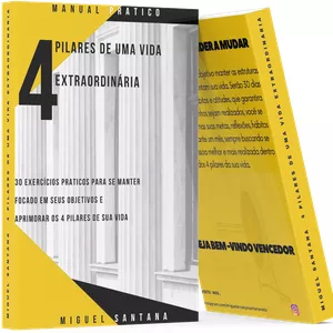 Imagem de capa para o Ebook 4 PILARES DE UMA VIDA EXTRAORDINÁRIA