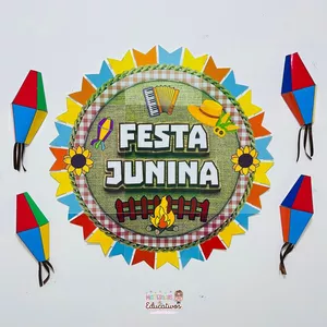 Imagem de capa para o Ebook Placa junina