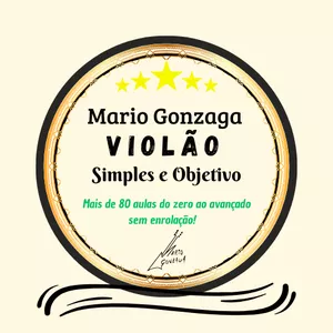 Imagem de capa para o Curso online Mario Gonzaga - Violão Simples e Objetivo