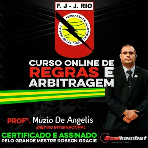 Imagem de capa para o Curso online Curso de Regras e Arbitragem de Jiu-Jitsu (Sem Prova)