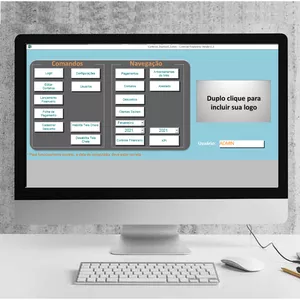 Imagem de capa para o Curso online Software Controle Financeiro e Clientes - Planilha Studio Consultorio Clínica Academia