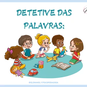 Imagem de capa para o Ebook Detetive das Palavras