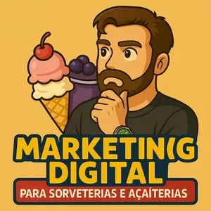 Imagem de capa para o Curso online Marketing Digital para Sorveterias & Açaíterias.