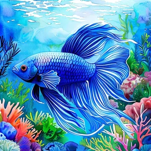 Imagem de capa para o Ebook Como ter um peixe Betta ?