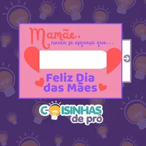 Imagem de capa para o Ebook Cartão para o Dia das Mães