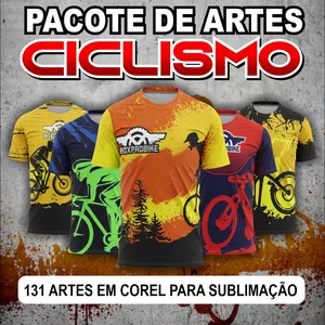 Imagem de capa para o Curso online ARTES CICLISMO EM COREL PARA SUBLIMAÇÃO