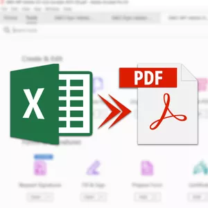 Imagem de capa para o Curso online Exportar relatório do Excel para PDF, automaticamente