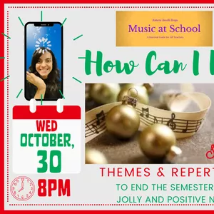 Cover image for Online course How Can I Help? Christmas Themes & Repertoire